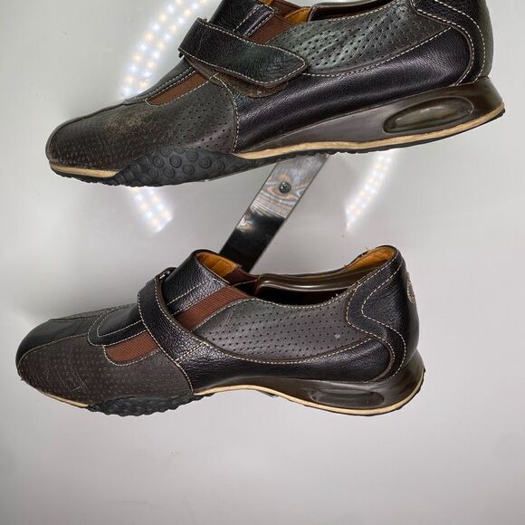 Cole Haan Air Estadio II Size 9;5M Driving Shoe C06080 Casual Sneaker Brown - Picture 2 of 8